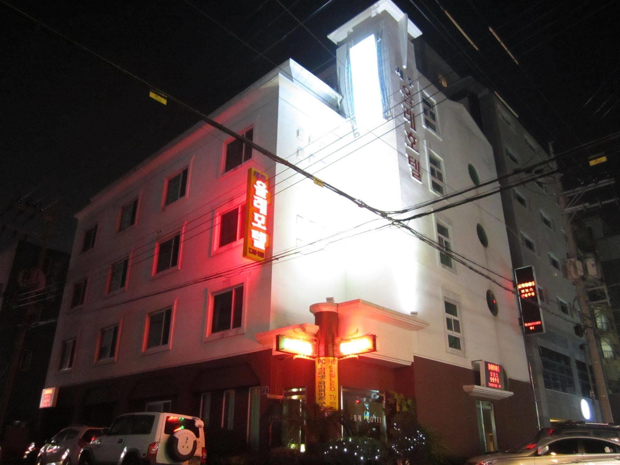 Jeju Olleh Hotel Bagian luar foto
